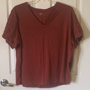 Lane Bryant Short Sleeve Top